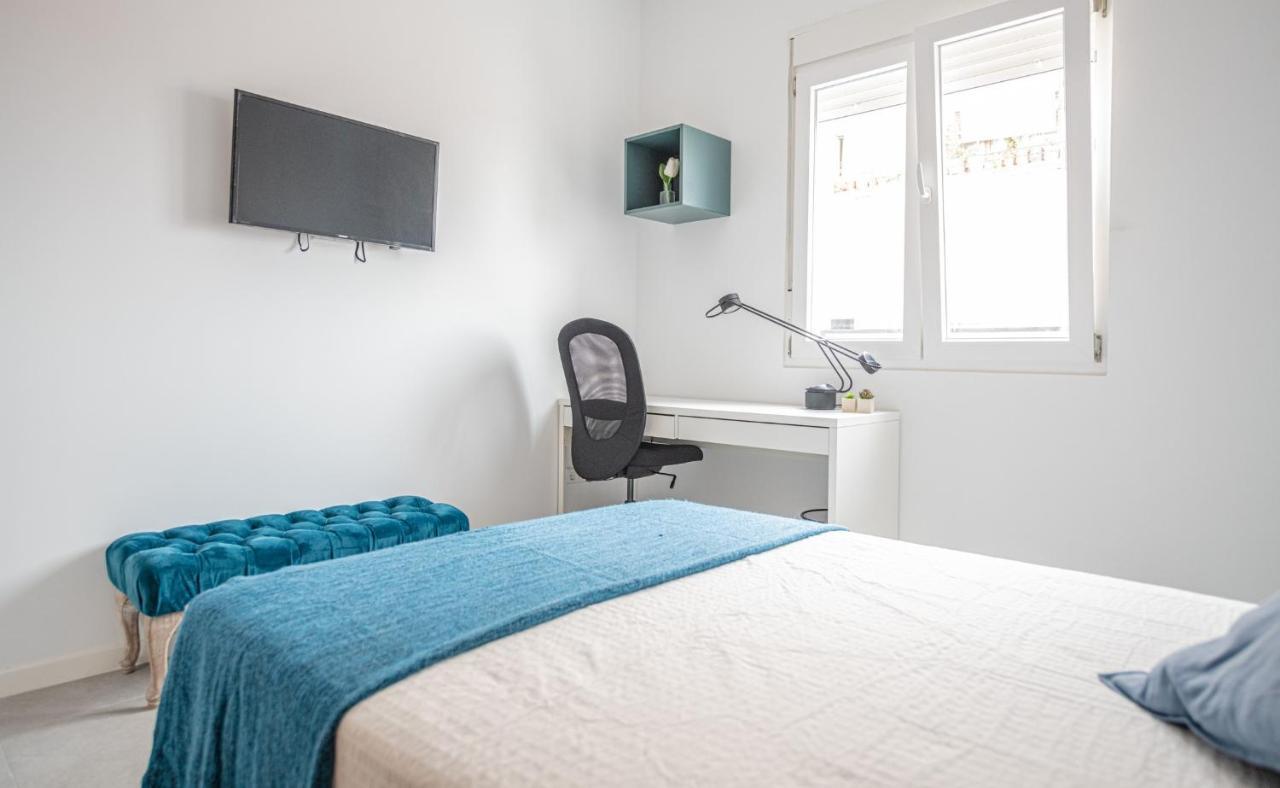 Apartamento 2 Hab En Malvarrosa A Metros De La Playa, Con Terraza Y Zonas Comun 3D Valencia Buitenkant foto